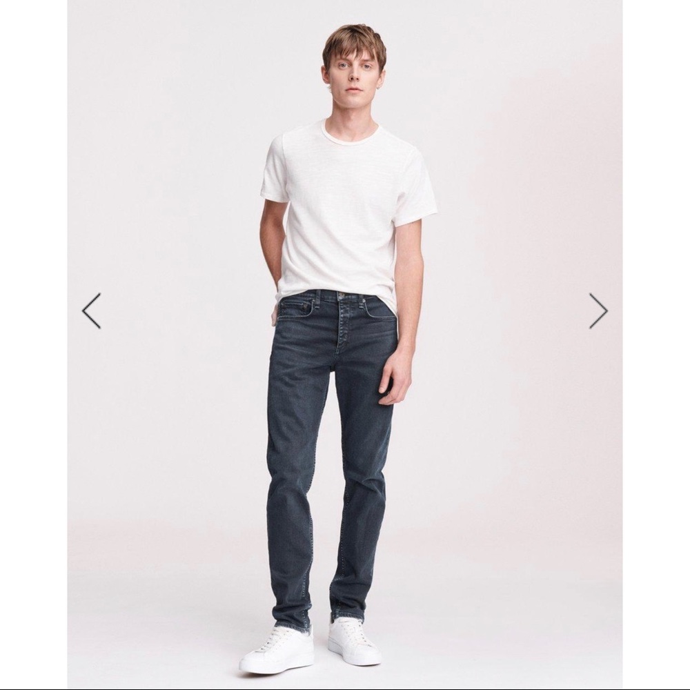 Men’s rag & bone Fit 2 Slim Fit Stretch Jeans Minna blue